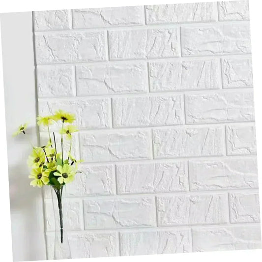 3D cushioning form wall panels brick