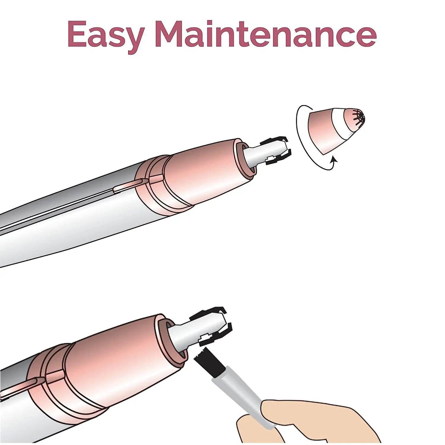 Flawless Brows Hair Remover/Eye brow trimmer