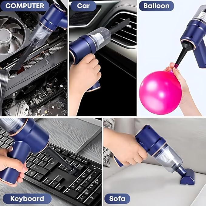 Cordless Car Vacuum Cleaner – Strong Suction & Easy Cleaning