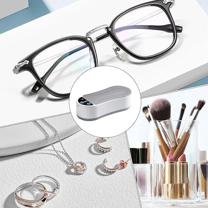 Ultrasonic Eyeglass Cleaner – Deep-Clean Jewelry & Lenses