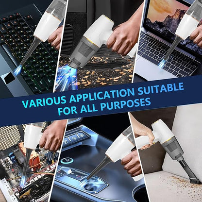 Cordless Car Vacuum Cleaner – Strong Suction & Easy Cleaning