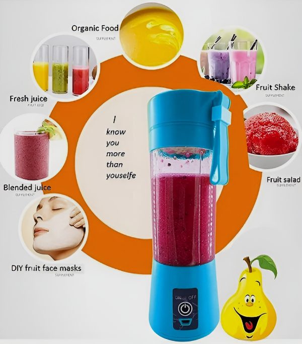Portable Mini Juicer Blender – USB Rechargeable & Travel-Friendly