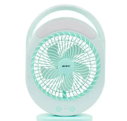 Rechargeable Fan with LED Light