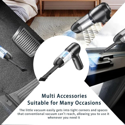 Cordless Car Vacuum Cleaner – Strong Suction & Easy Cleaning