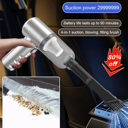 Cordless Car Vacuum Cleaner – Strong Suction & Easy Cleaning